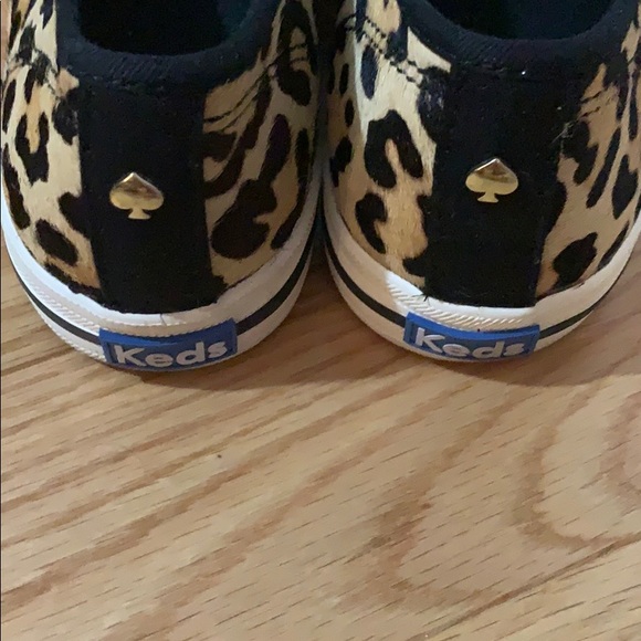Leopard less/Kate Spade sneakers. - Picture 3 of 5